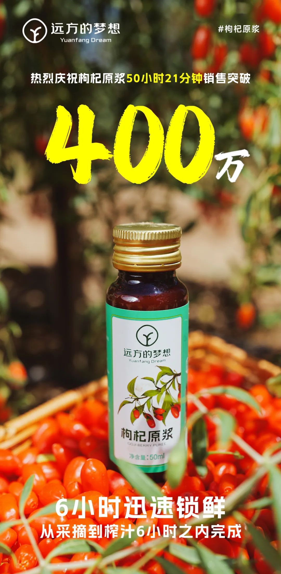 远方好物枸杞原浆平价保真药食同源新趋势