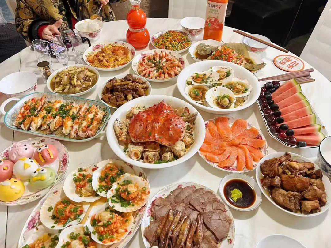 年夜饭里的家味道团圆幸福年